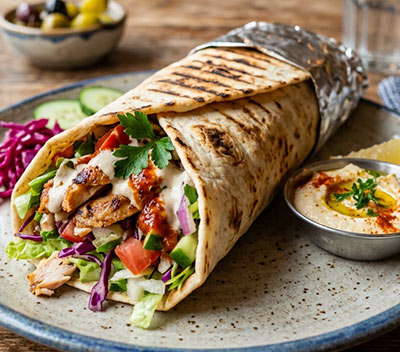 Pita, durum of kapsalon